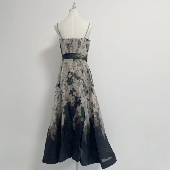 Zimmermann Balance linen and silk bustier dress - Picture 5 of 14